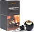 Iron & Glory 8-Ball Wine Stopper, Decorative Reusable Bottle Stopper for Wine, Champagne, Luxury Wine Gifts