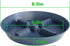 Feyvdzv 4 Pack 8 inch, 10 12 14 17 inch, Plant Saucer Plant Stand Plastic Plant Saucers for Indoors Outdoor, Heavy Duty