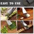 2pcs Shred Silk The Knife, 2024 New Stainless Steel Chopped Green Onion Knife, Sharp Scallion Shredding Cutter, Kitchen