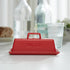 Kook Ceramic Butter Dish with Lid, Red Butter Keeper for Countertop, Holds 1 Stick, Microwave and Dishwasher Safe