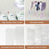 Closet 4 2PC Clear Acrylic Kids Shoe Rack for Organizers and Storaget, Baby Shoe Storage Small Shoe Rack Sections Kids