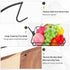 Countertop Fruit Basket Bowl with Banana Hanger, Modern Vegetable Storage with Tree Holder for Kitchen Dining Table