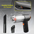 Cordless Handheld Car Vacuum Cleaner, 4000Pa Powerful Mini Vacuum 2 in 1 Low Noise Air Buster with Multi-Nozzles