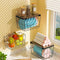 OZRVYNDAREL 2-Pack Pantry Organizers and Storage, Trash Bag Holder Under Sink Organizer for