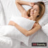 Foamily Throw Pillows Insert, 18 x 18 Inches (Set of 4), Hypoallergenic, Made in USA.