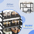 Closet, 10 20 Simple Trending Tall Shoe Rack for Tiers Narrow Shoe Shelf Holds Pairs, Shoe Organizer Storage