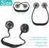 AMACOOL Neck Fan - Battery Operated Neckband Fan, Hands-Free Wearable Personal Fan for Hot Flashes, Travel (Black)