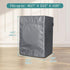 2-Pack Washer Dryer Cover, Waterproof Dustproof Cover for Front-Loading Machines, W27 D33 H39 inch (Gray)