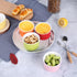 Ramekins 4oz, Set of 6 Porcelain Oven Safe Baking Bowls for Creme Brulee, Souffle, Pudding Cups (Pink)