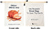 2 Pack, 17"x13" Extra Large Reusable Bread Bags for Homemade Bread - Washable & Freezer Safe Sourdough Storage, Double