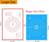 Silicone Baking Mat, Non Stick Rolling Dough with Measurements for Pie Pizza Cookies