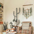 16.5 inch Artificial Eucalyptus Wall Decor Fake Greenery Leaves Stems Wall Hanging Plants on Wooden Stick Boho Rustic