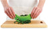 HIC Kitchen Herb Prepper Stripper Mezzaluna Chopper, BPA Free Kitchen Tool