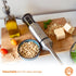 MasterChef Immersion Blender Handheld, Stainless Steel Blending Stick Emulsifier, 400W Motor for Baby Food, Soup, Sauces
