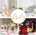 OLYCRAFT 36pcs Mini Place Card Holders, Cute Triangle Shape Table Number Holders for Weddings, Anniversary Party