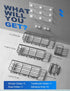 GVY 5 Pack, Shower Caddy Adhesive Shower Organizer Bathroom Shelves,Rustproof Bathroom Organizers and Storage for Home