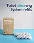48 (2 Brush+48 Disposable Toilet Cleaning System - Toilet Wand Kit with High-Performance Refills, Wall Mounted Brush