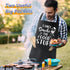 Funny Plus Size Aprons for Men - 39’’ x 39'' Adjustable Personalized Custom Cooking Gifts for Dad
