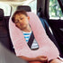 2 Hoteam Pcs Travel Pillow Car Sleeping Kid Neck U Shaped for The Back Seat Adults Children Head and Body Support Long