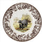 Woodland Salad Plate, Spode, Black Bear, 8”, American Wildlife Collection, Made in England