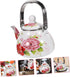 Enamel Pot China Teapot: Retro Stovetop Kettle, Hot Tea Pot Infuser for Boiling Kettle, Japanese-style