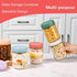 16 oz 6 Pack Artcochan Overnight Oats Containers with Lids Glass Jars Glass Mason Jars with Airtight Lids, Perfect