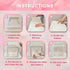 6 78 2026 6 Ledido Transparent Balloon Boxes, Clear Balloon Boxes with Pcs String Lights and Letters for Baby Shower