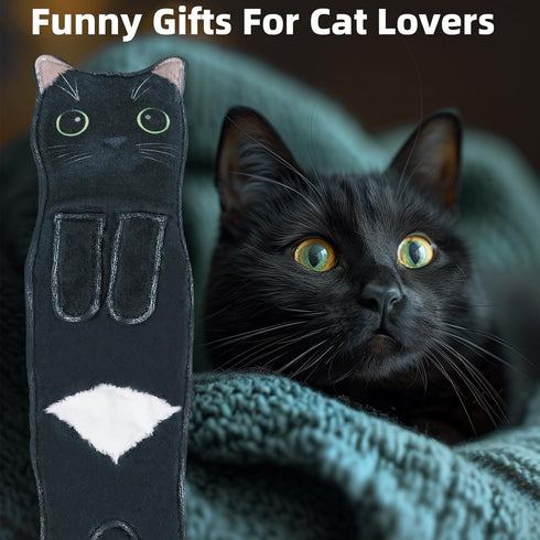 Cat Hand Towels for Bathroom Funny Kitchen Hand Towel Decorative Quick-Dry Hanging Washcloths Cute Soft Absorbent Cat
