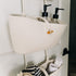 3-Tier OrganiHaus White Wall Hanging Baskets for Organizing, Hanging Storage Basket, Over the Door Basket Organizer