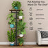 5 6 LINZINAR Plant Stand Tier Plant Multiple Flower Rack Holder Shelves Rack Storage Organizer Display Indoor Planter