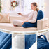21-Inch, Sasttie Reading Pillow, Pillows for Reading or Relaxing Ergonomic Support for Head, Neck, Back, and Lumbar