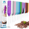 Powerful Handheld Milk Frother, Mini Whisk Drink Mixer for Coffee, Cappuccino, Latte, Matcha (Dark Orchid)