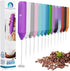Powerful Handheld Milk Frother, Mini Whisk Drink Mixer for Coffee, Cappuccino, Latte, Matcha (Dark Orchid)
