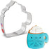 Ann Clark Cookie Cutters Coffee Mug Cookie Cutter, 4" Made in USA