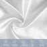2-Pack Set Box-2-Piece Set, Elegant Comfort Cooling Viscose Satin Pillowcase with Hidden Zipper Closure, Silky Smooth