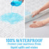 BEDLORE Waterproof Mattress Protector, California King Size Noiseless Mattress Pad with Deep Pocket 6"-18", Washable