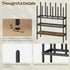 Closet, 4 14 SS29BR YATINEY Shoe and Boot Rack Organizer, Tall Boots Rack for Cowboy Shoes Storage, Tier Shoe Racks