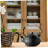 HOMSFOU 2pcs Teapot Handle Sleeve, Cotton Oven Mitt Pot Holder for Kettle Handle Protection