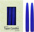 Zest Candle 12-Piece Taper Candles, 6-Inch, Blue