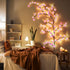 Glooglitter 2 Sets Cherry LED Tree Branch Lights for Wall 3.94 FT 48
