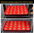 CAKETIME Silicone Muffin Pan Mini 24 Cups - Nonstick Food Grade Baking Pan