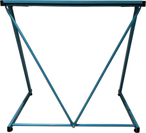 Z-Shaped Student Desk in Aqua