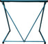 Z-Shaped Student Desk in Aqua