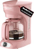 MUELLER HOME 12-Cup Pink Coffee Maker - Borosilicate Carafe, Auto-Off, Pink Kitchen