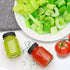 QAPPDA 2oz Set 48,Glass Mason Jars of Spice Jars with Black Lids,Small Mason Juice Bottles for Ginger