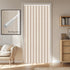 Sets (1 Pack, 54W 78 AJAZZ Blackout Door Curtain Magnetic Doorway Curtain Included Rod x L,Biscotti Beige) Accordion