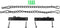 Yolic 45cm Length Hanging Chain for Tiffany Stained Glass Window Panels