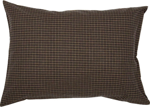 VHC Brands Kettle Grove Standard Pillow Case Set of 2, 21x30 Inch Country Primitive Bedding Accessory