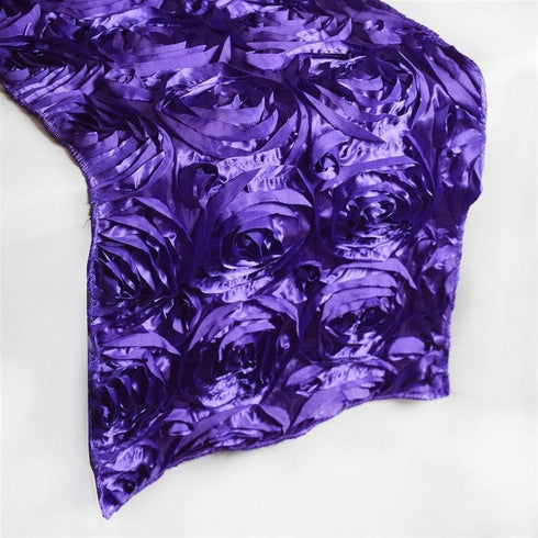 Rosette Efavormart Wonderland Premium Table Runners for Weddings Party Banquets Decor Fit Rectangle and Round Table