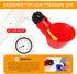 Pack 6 1/8 Inch Chicken Waterer Cups, of Chicken Waterer PVC Tee Fittings, with FTP Threads, Automatic Chicken Water